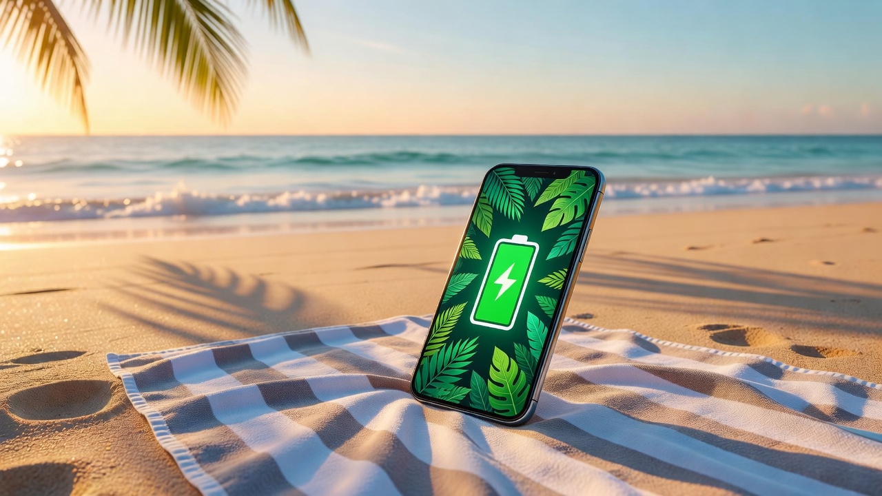 Otimização de bateria na praia